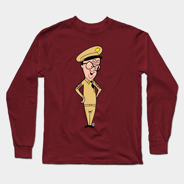 Sgt. Bilko Long Sleeve T-Shirt by TristanYonce